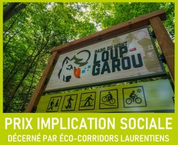 Création du Parc du Mont Loup-Garou | Prix implication sociale 