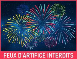 Feux d'artifice interdits