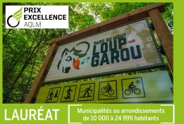 Le parc du Mont Loup-Garou remporte un prix excellence de l’AQLM