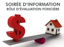 Nouveau rôle d'évaluation foncière | présentation et enregistrement 