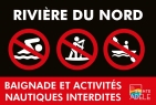 13 août 2024 | Rejets d’eaux usées dans la rivière du Nord | Baignade et activités nautiques interdites