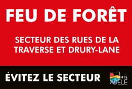 28 octobre | Feu de forêt - intervention en cours