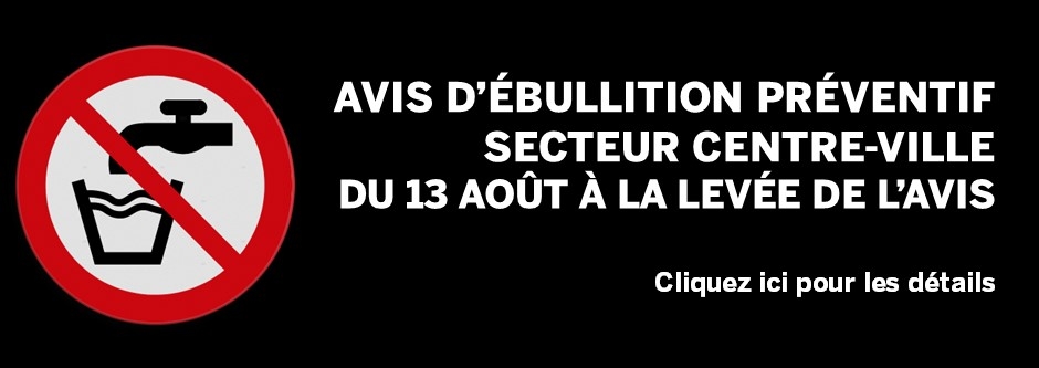 Avis ébullition 13 août