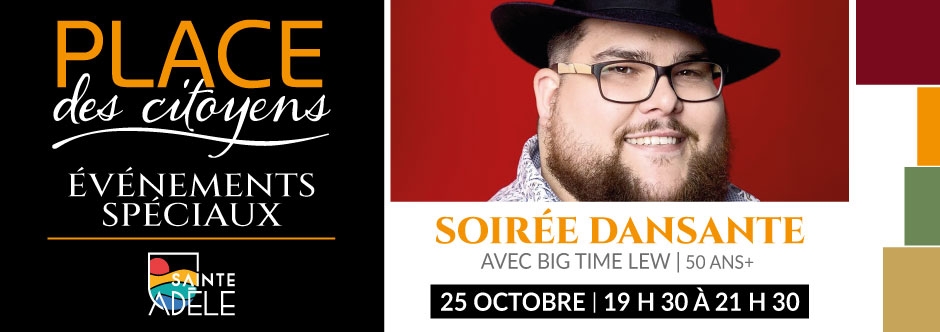 Soirée dansante | Avec Big Time Lew 