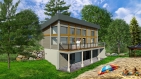 Septembre 2023 – juin 2024 | Démolition du chalet de la plage et construction d’un nouveau bâtiment