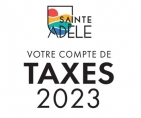 Taxes municipales 2023 | Envoi des comptes de taxes