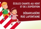 Écoles Chante-au-Vent et de l’Expédition | Débarcadère rue Lafontaine