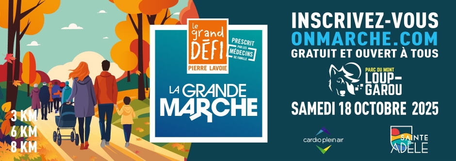 La grande marche au PMLG 2025