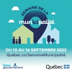 10 au 16 septembre | Semaine de la municipalité