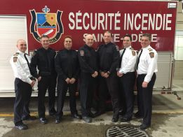 Restructuration du Service de sécurité incendie
