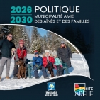 Politique Municipalité amie des aînés (MADA) et des familles 2026-2030