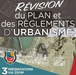 Présentations virtuelles de la Révision du plan et des règlements d’urbanisme       