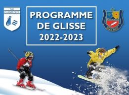Programme de glisse 2022-2023