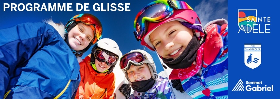 Programme de glisse 2026