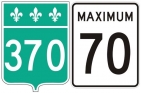 Réduction de la limite de vitesse sur le chemin Pierre-Péladeau