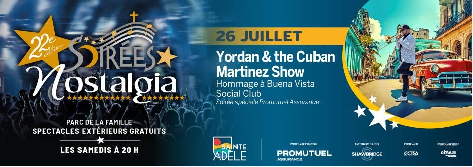 Soirées Nostalgia | Yordan Martinez