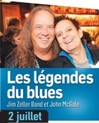 Soirées Nostalgia | Les légendes du blues – Jim Zeller Band et John McGale 