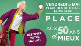 Journée Place aux 50 ans et mieux