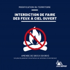 23 avril - INTERDICTION DE FAIRE DES FEUX À CIEL OUVERT