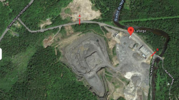 Accès restreint du chemin Notre-Dame (carrières Lafarge)
