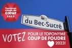 Toponyme coup de foudre 2023!
