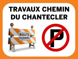 Du 28 avril au 24 juin | Intersection MORIN/CHANTECLER fermée à la circulation