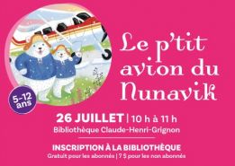 Club de lecture d'été TD | Le p'tit avion du Nunavik