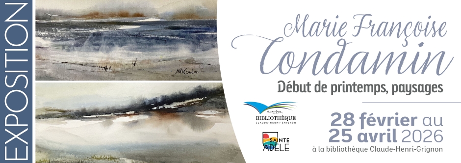 Expo biblio - Marie Françoise Condamin