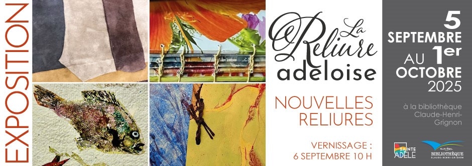 La reliure adéloise | Nouvelles reliures