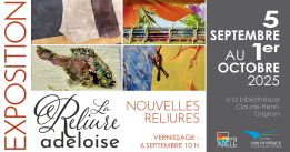 La reliure adéloise | Nouvelles reliures