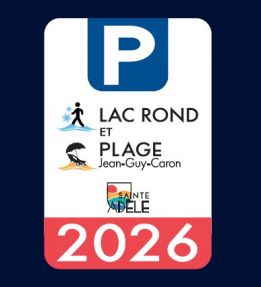 Plage Jean-Guy-Caron et lac Rond | Stationnement payant pour les non-résidents