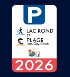 Plage Jean-Guy-Caron et lac Rond | Stationnement payant pour les non-résidents
