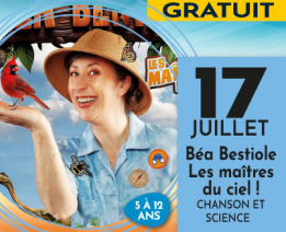 P'tits jeudis ensoleillés |Béa Bestiole - Les maîtres du ciel